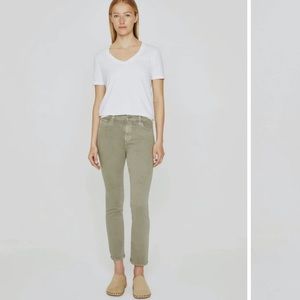 AG Mari high rise slim crop jeans 25